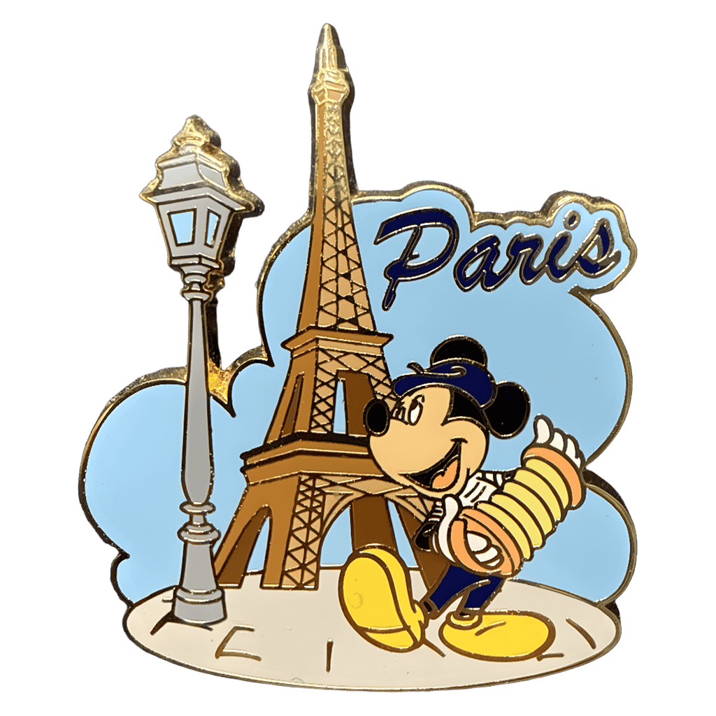 Mickey in Front of Eiffel Tower Disney pin