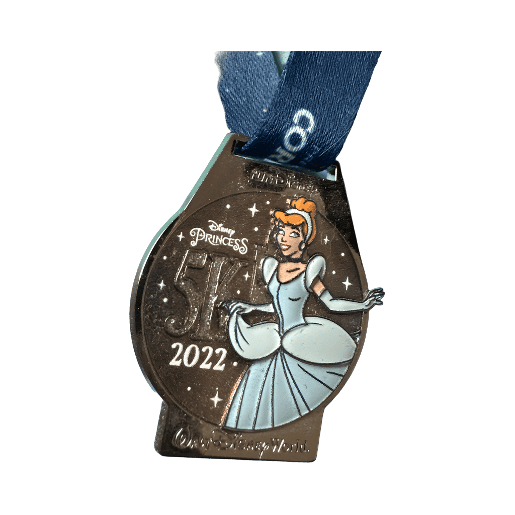 Run Disney princess 5K 2022 Disney pin