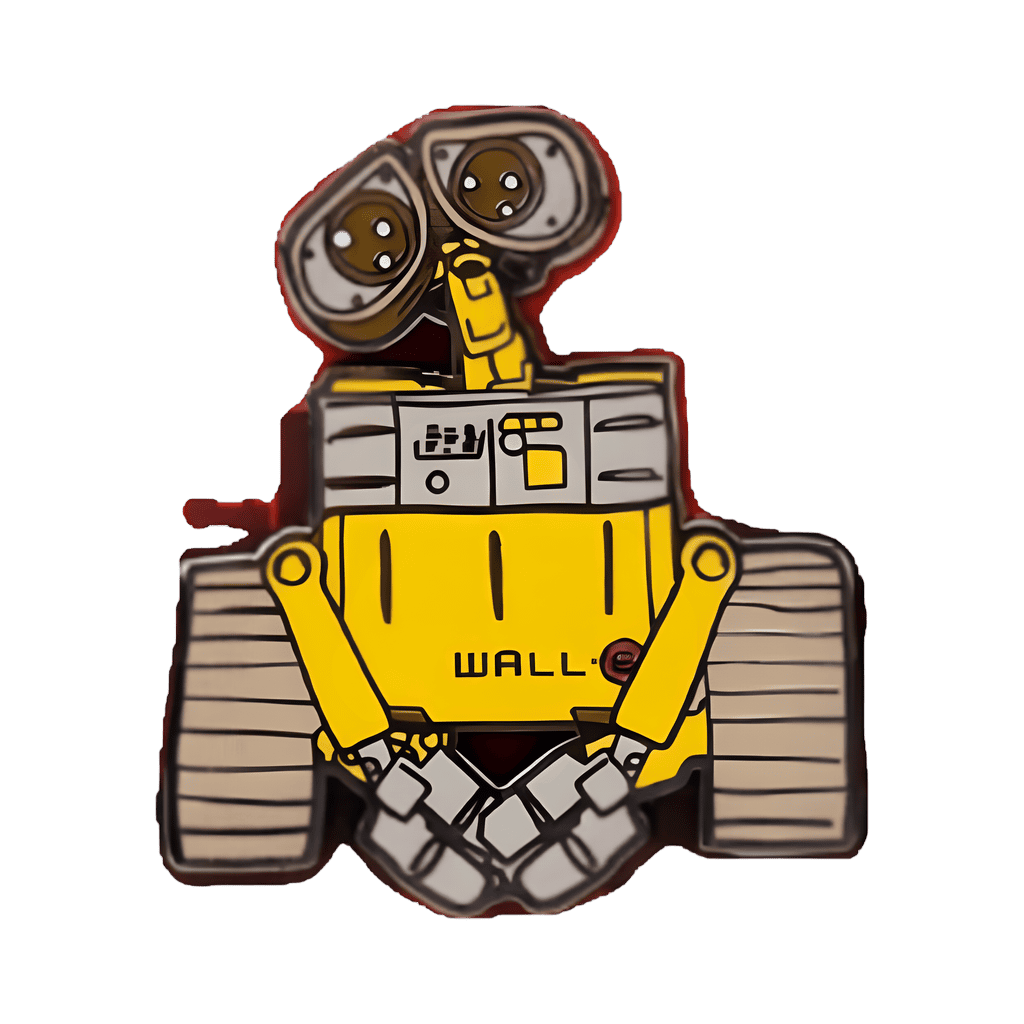 Wall-E with Hands Together Disney pin