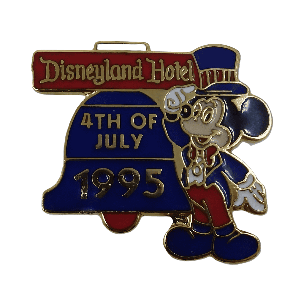 Mickey - Liberty Bell - Disneyland Hotel - 4th of July 1995 Disney pin