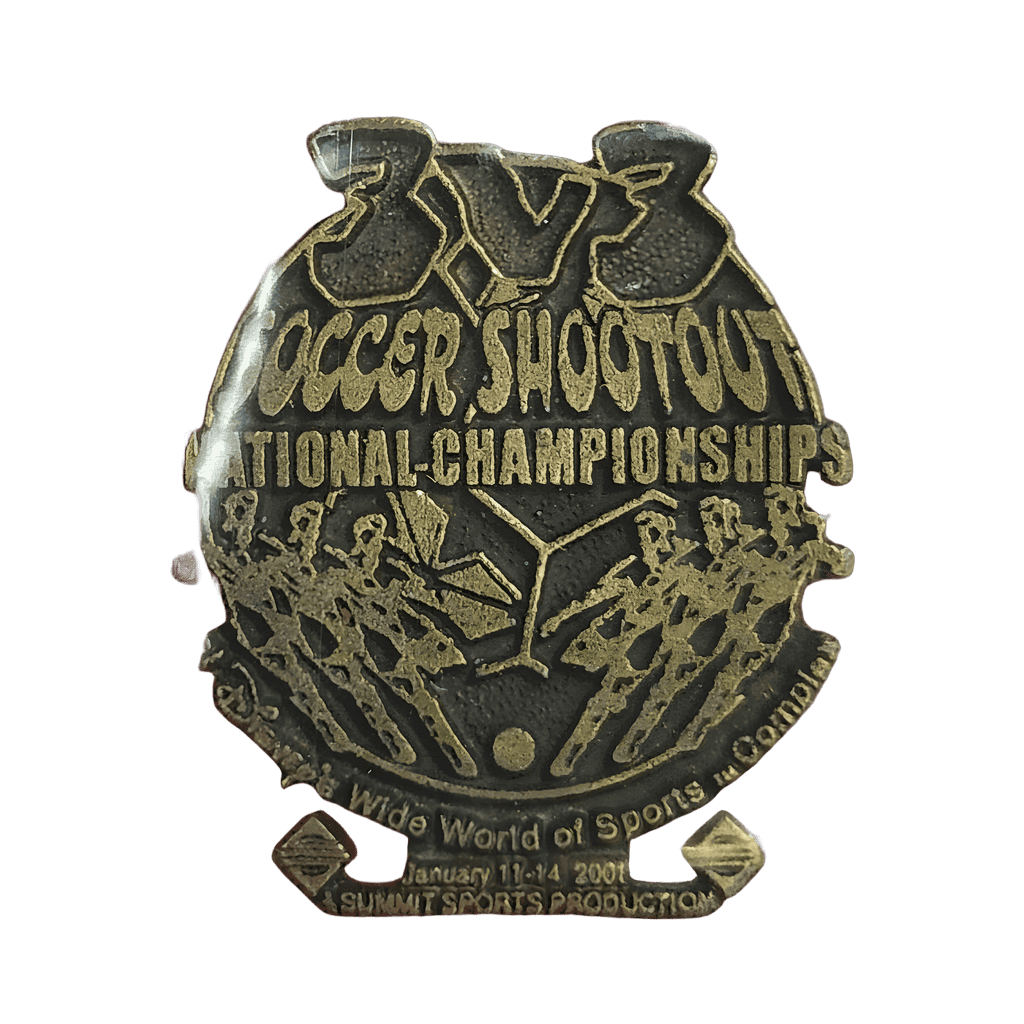 3v3 Soccer Shootout National Championships Disney pin