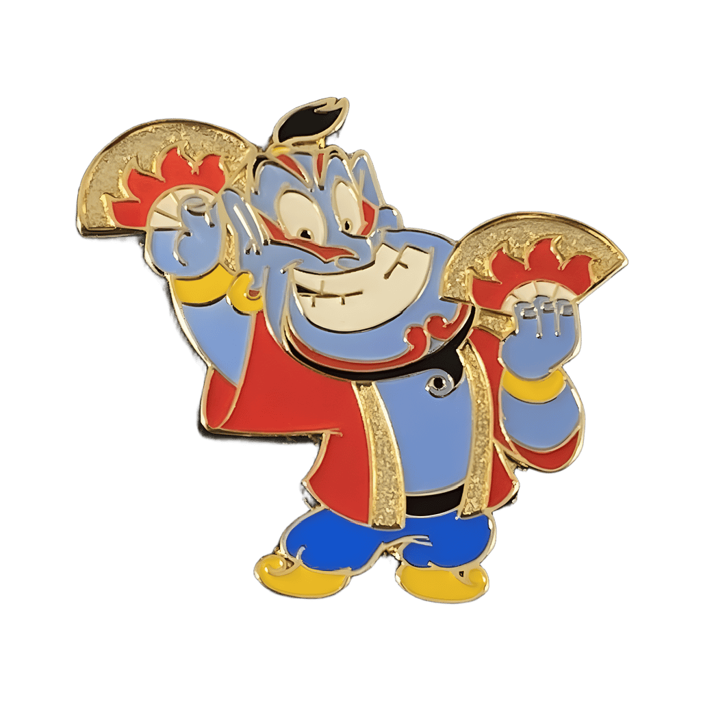 Bon Fire Dance 2010 - Genie with Fans Disney pin