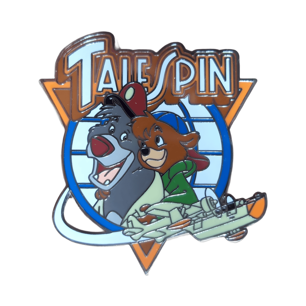 TaleSpin Logo - Kit Cloudkicker and Baloo Disney pin