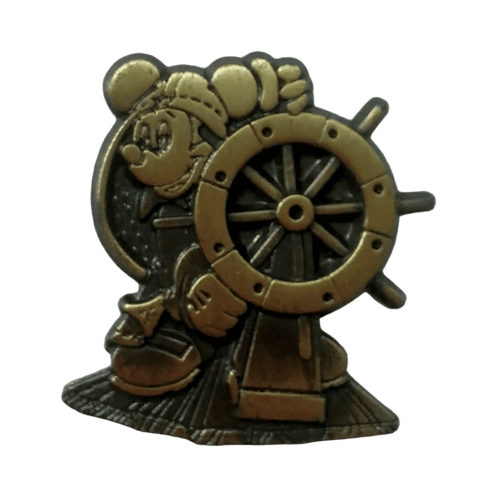 Pirate Mickey at the Helm, Bronze Helmsman Disney pin