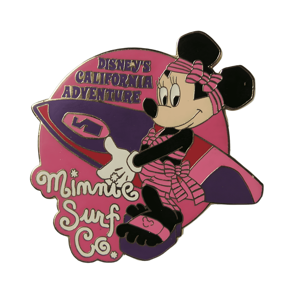 Minnie Surf Co. Disney pin