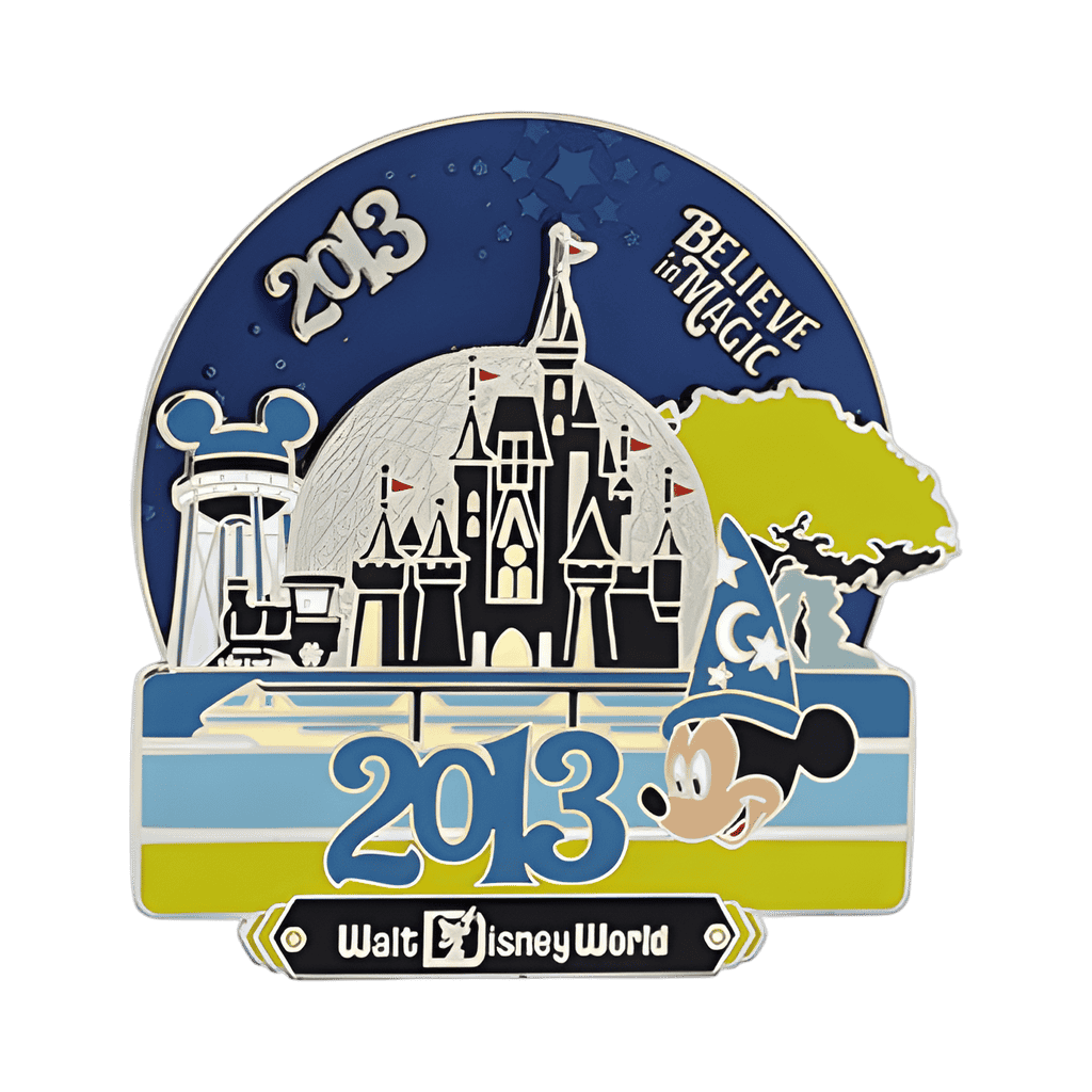 Retro Art Spinner Disney pin