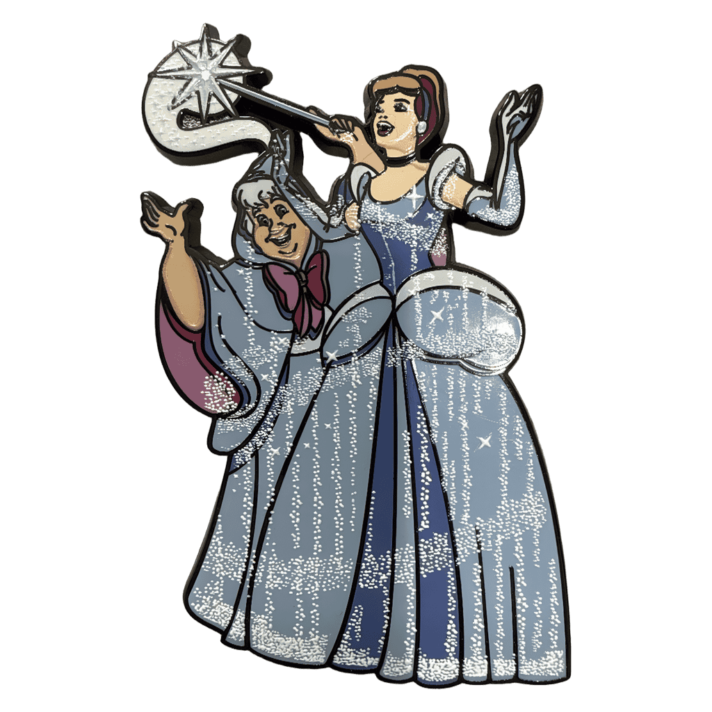 Cinderella & Fairy Godmother Disney pin