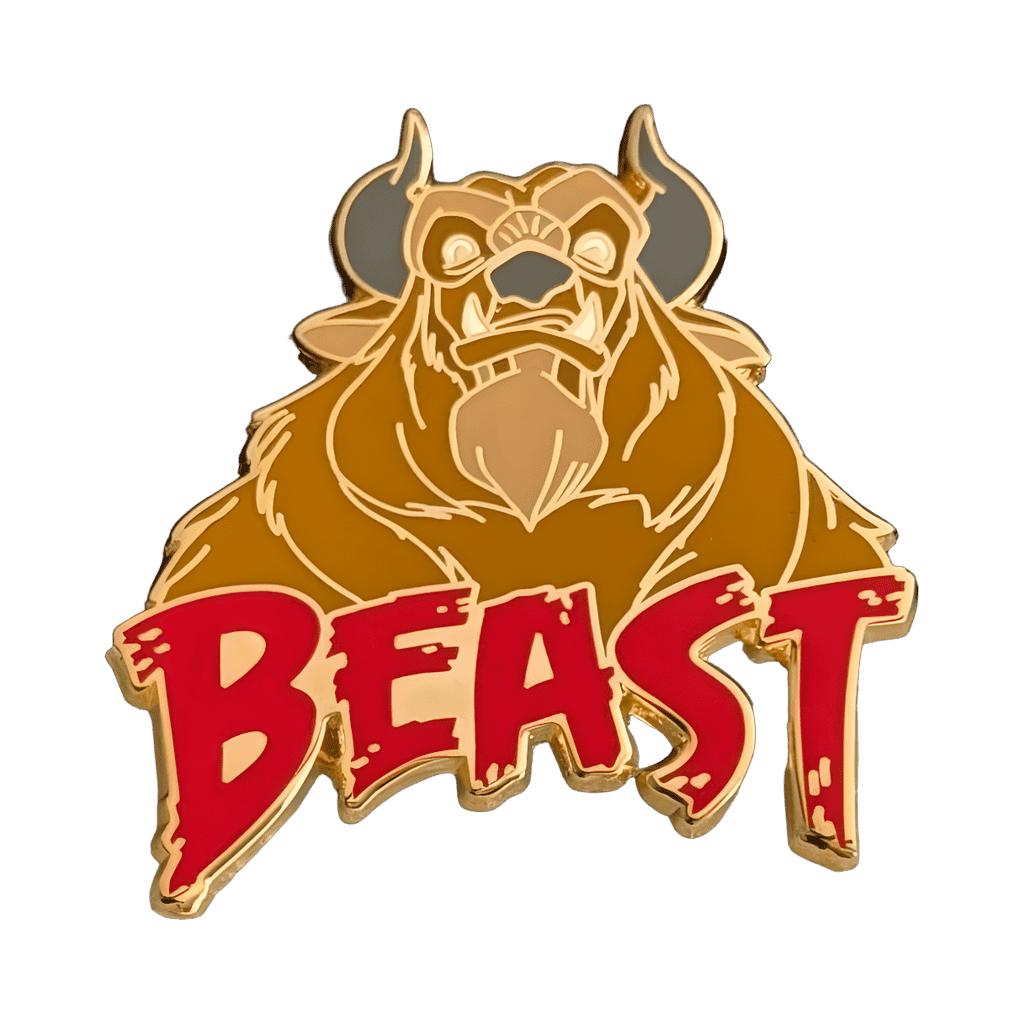 The Beast Disney pin