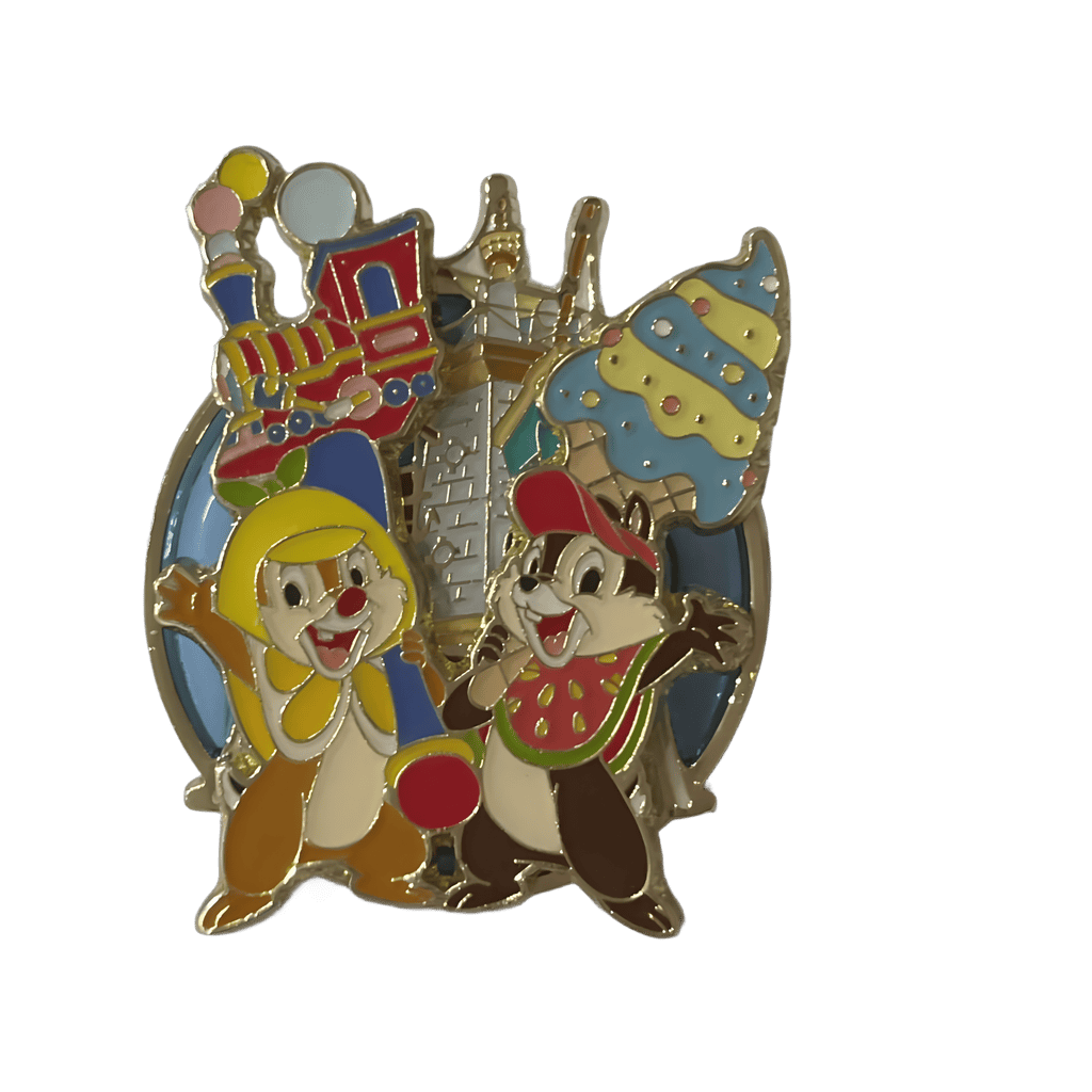 Happy Summer! - Watermelon Chip and Lemon Dale Disney pin