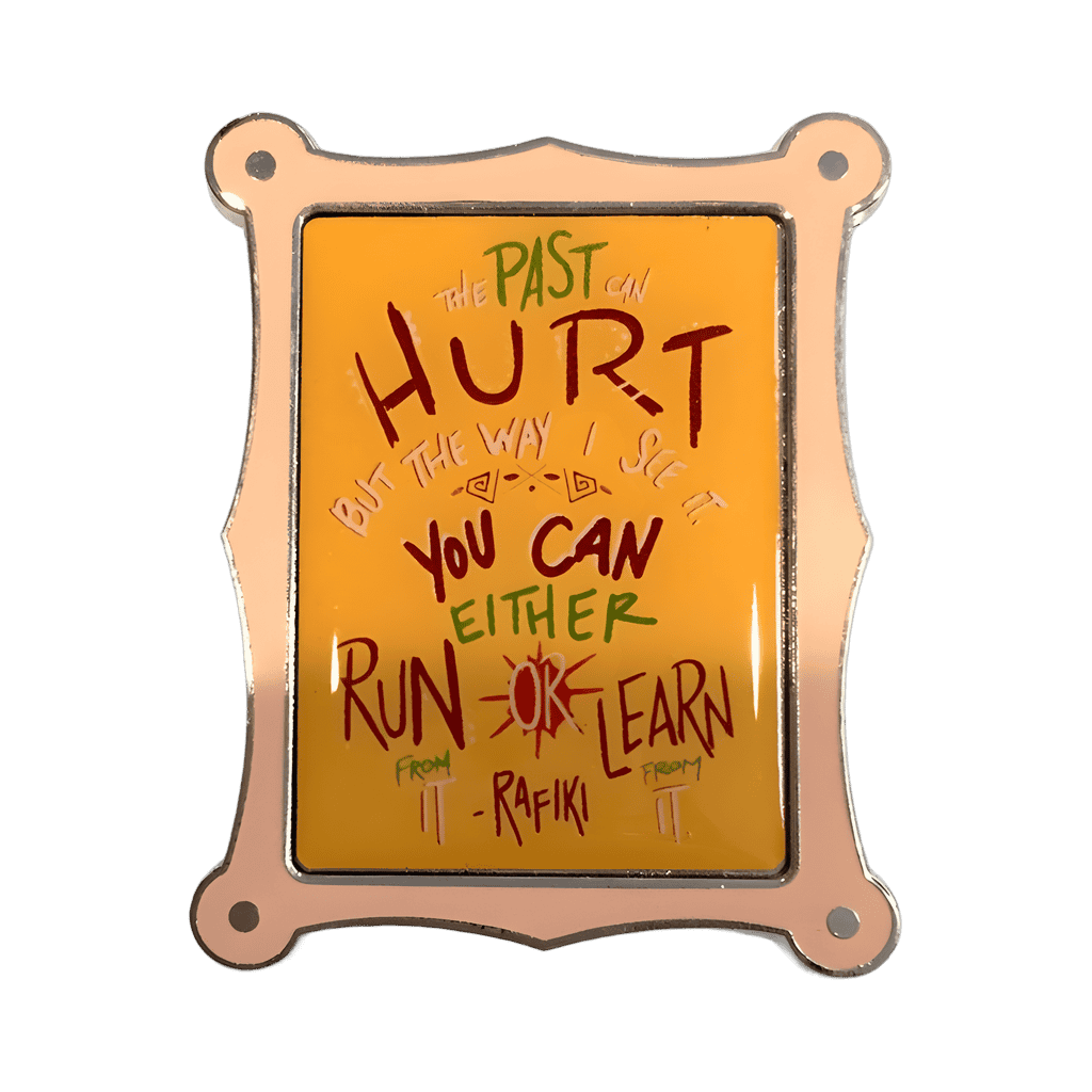 The Lion King - Rafiki Quote Disney pin