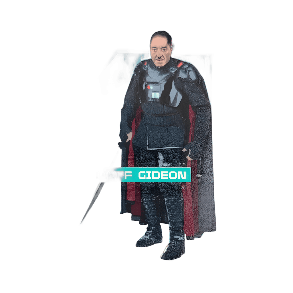 Moff Gideon Disney pin