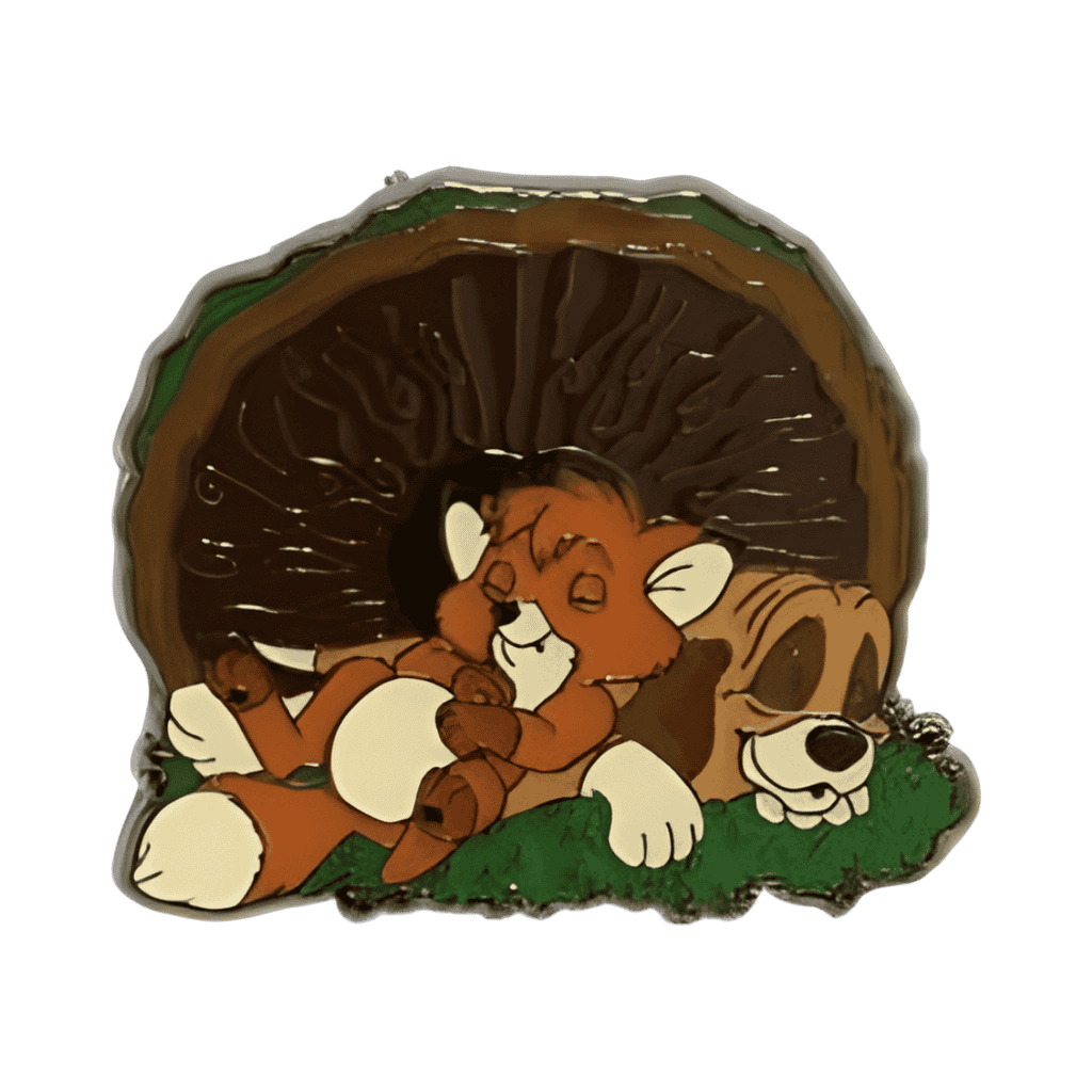 Tod and Copper Disney pin