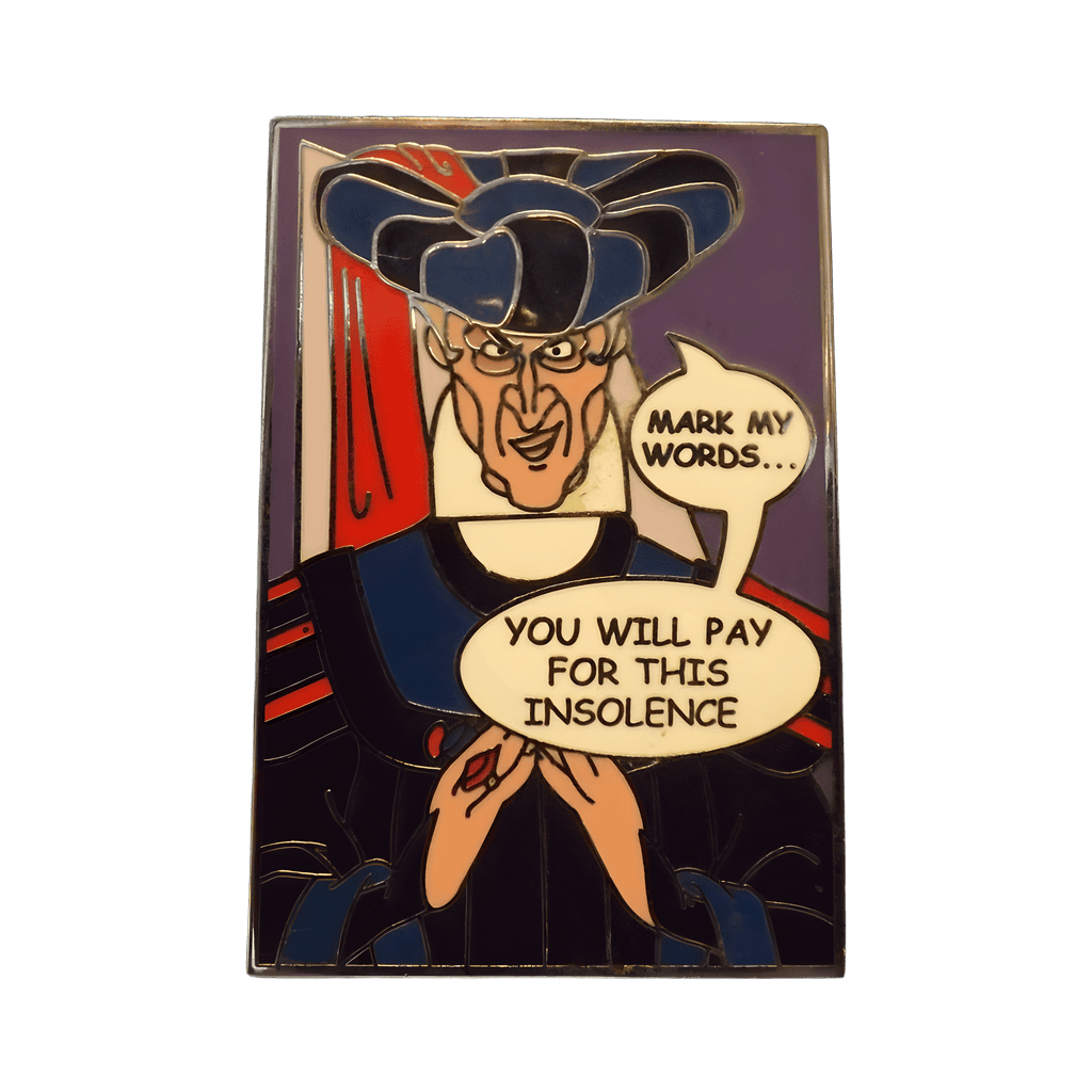Judge Claude Frollo Disney pin