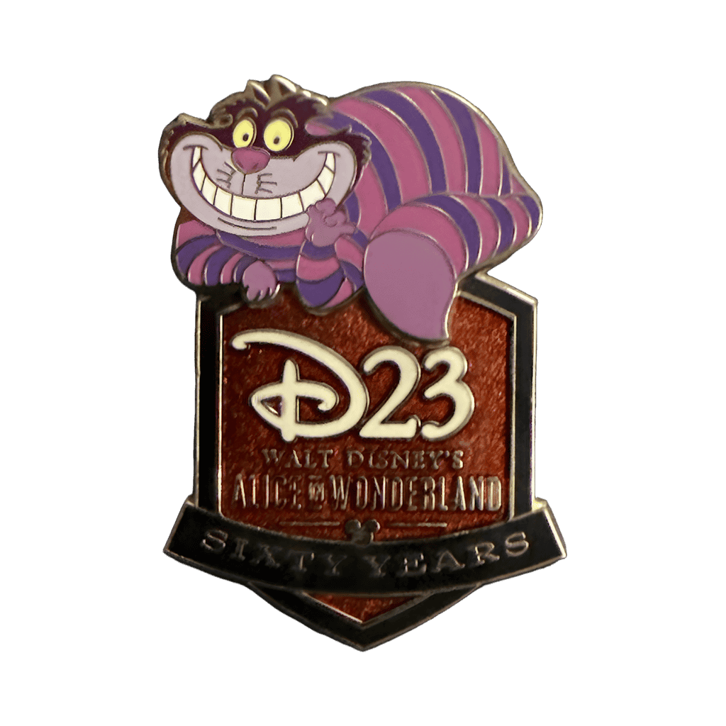 Alice in Wonderland Sixty Years Disney pin