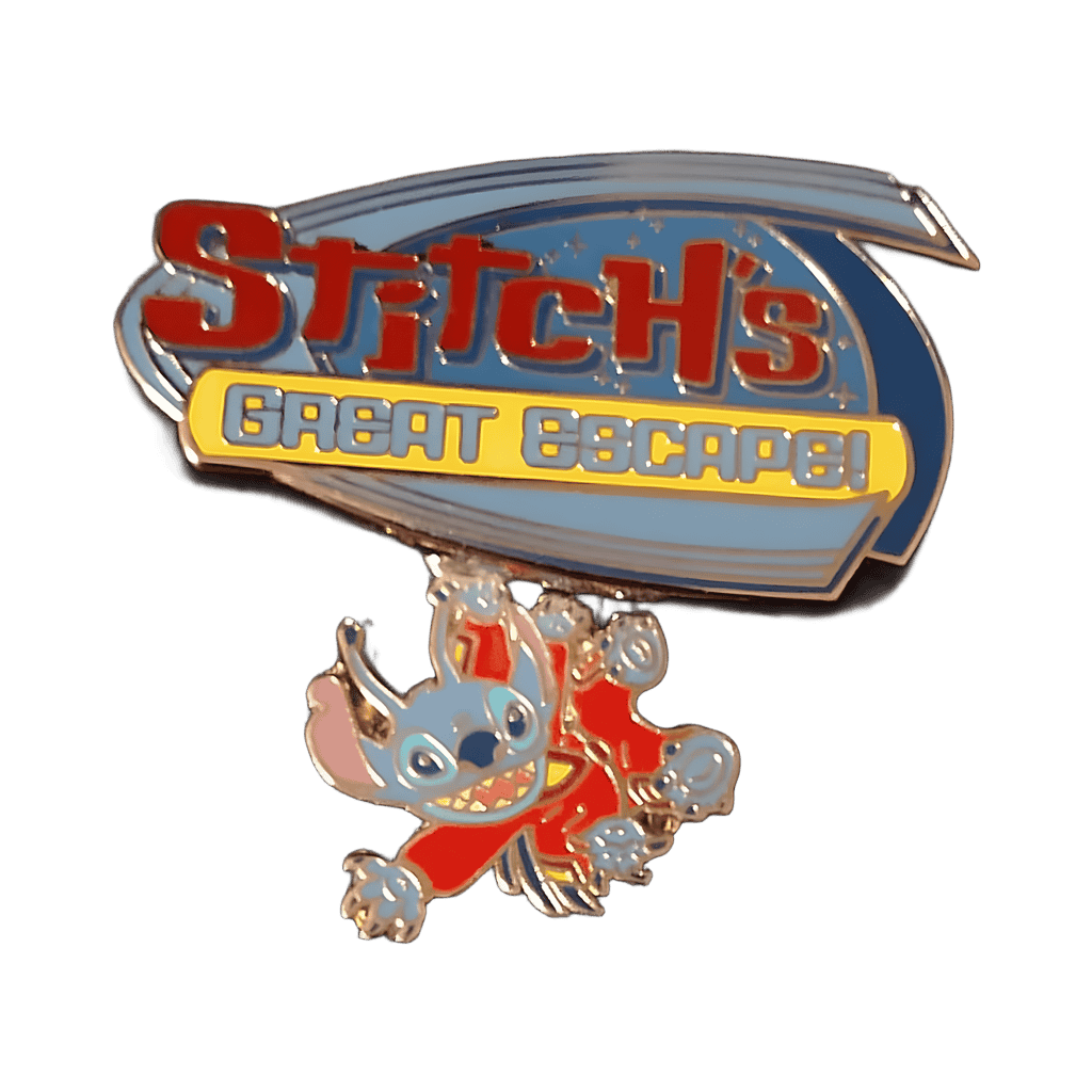 Stitch's Great Escape! Logo Disney pin