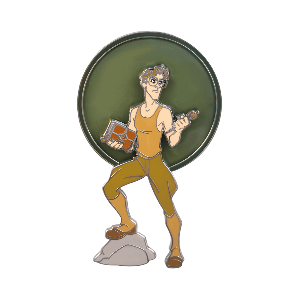 Milo Thatch (Yellow Green) Disney pin