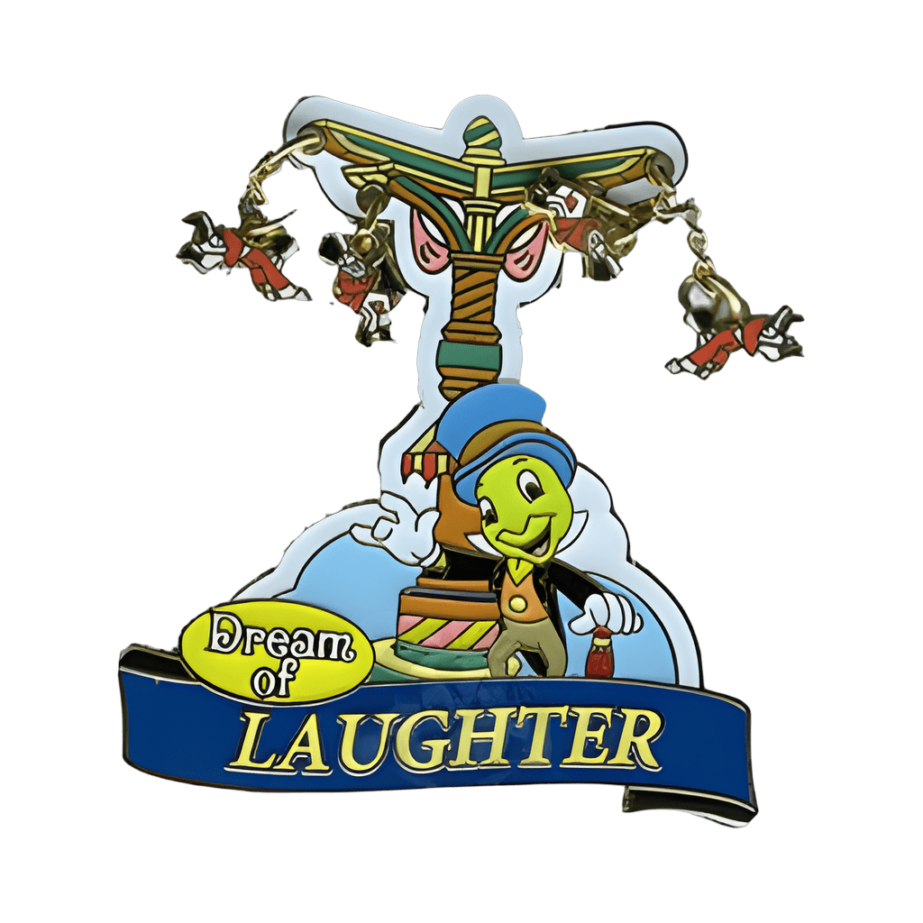 Jiminy Cricket and Marionettes Float Disney pin