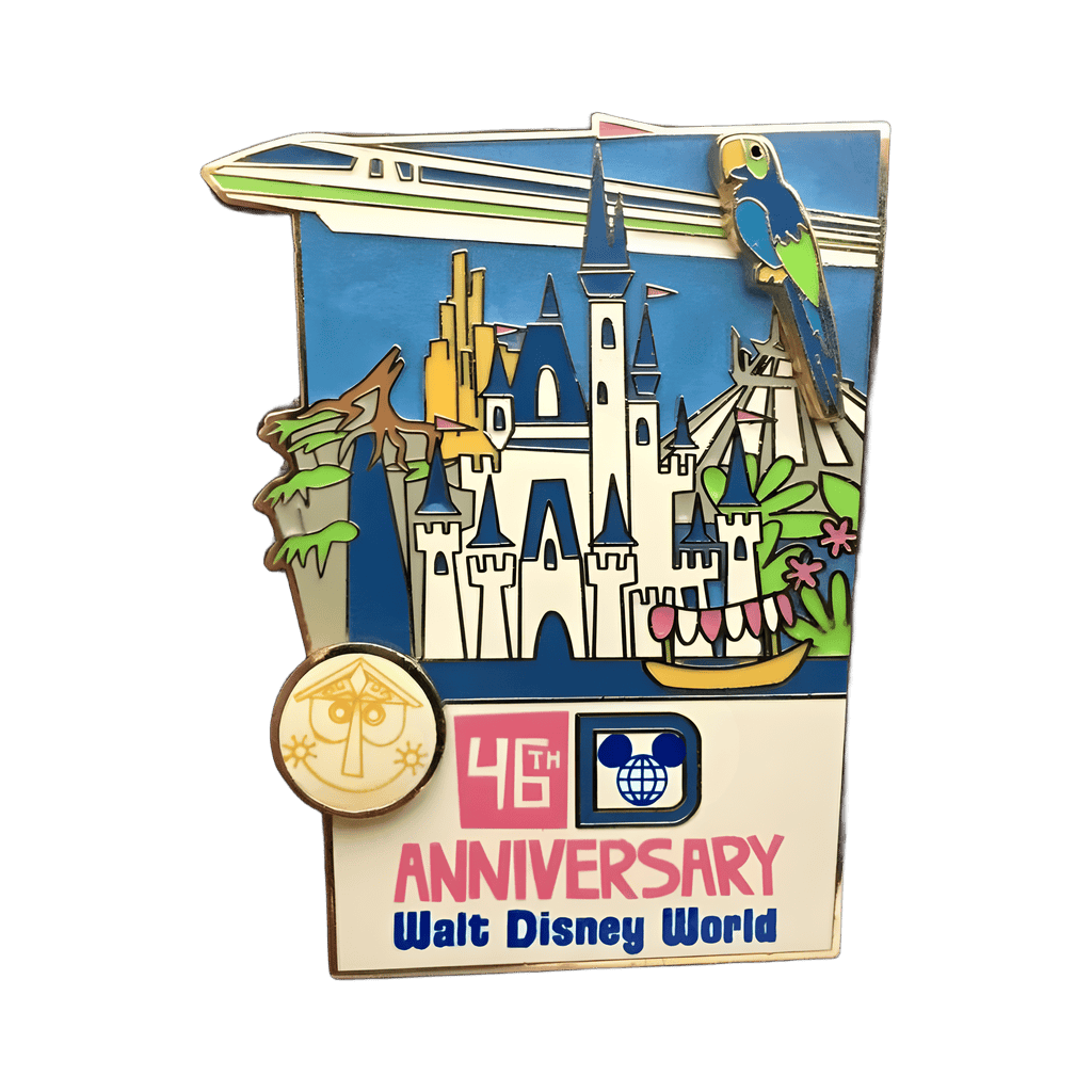 Magic Kingdom 46th Anniversary Disney pin