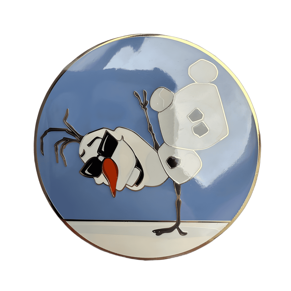 ACME - Golden Magic - Olaf Handstand Disney pin