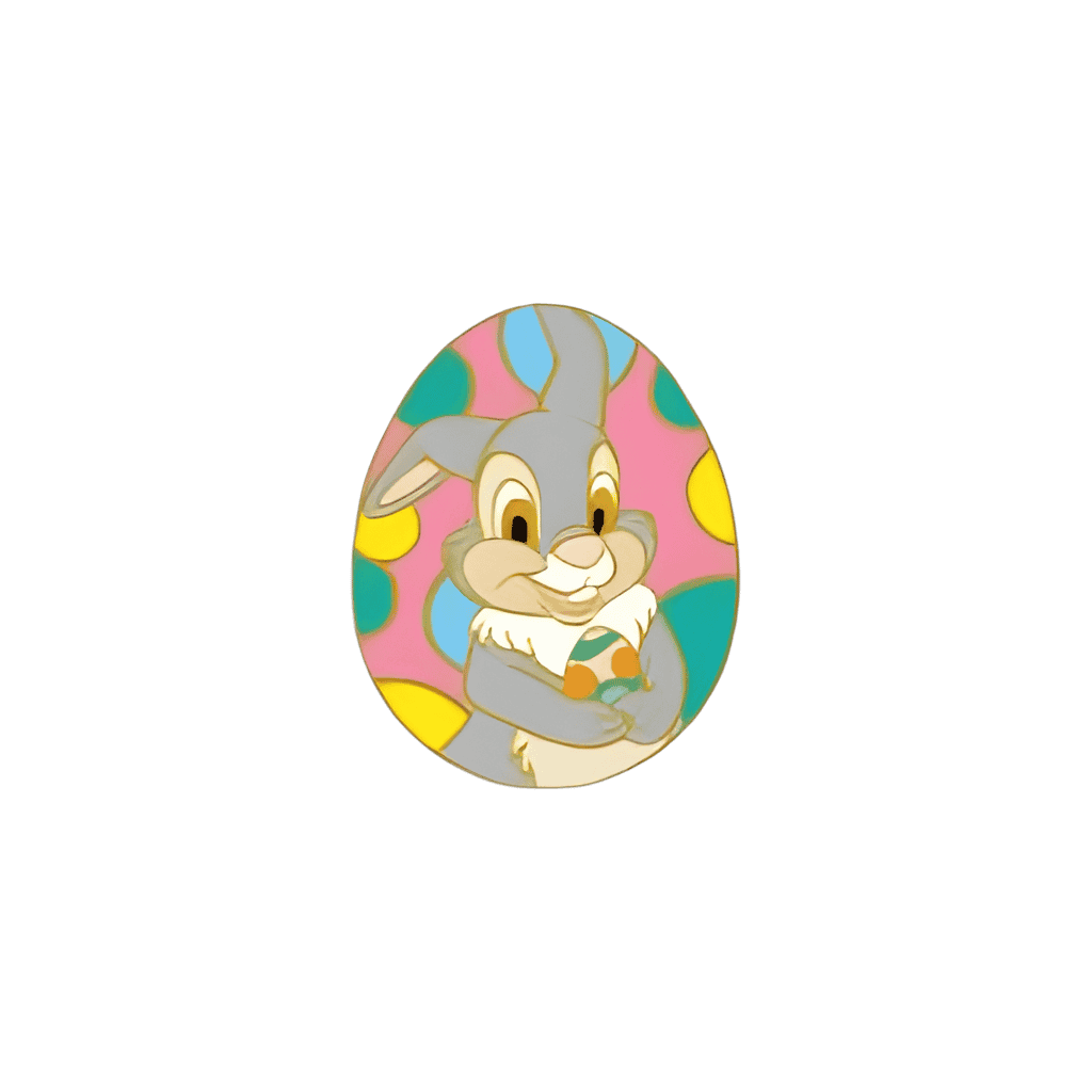 Stained Glass Easter Egg Series - Thumper Disney pin
