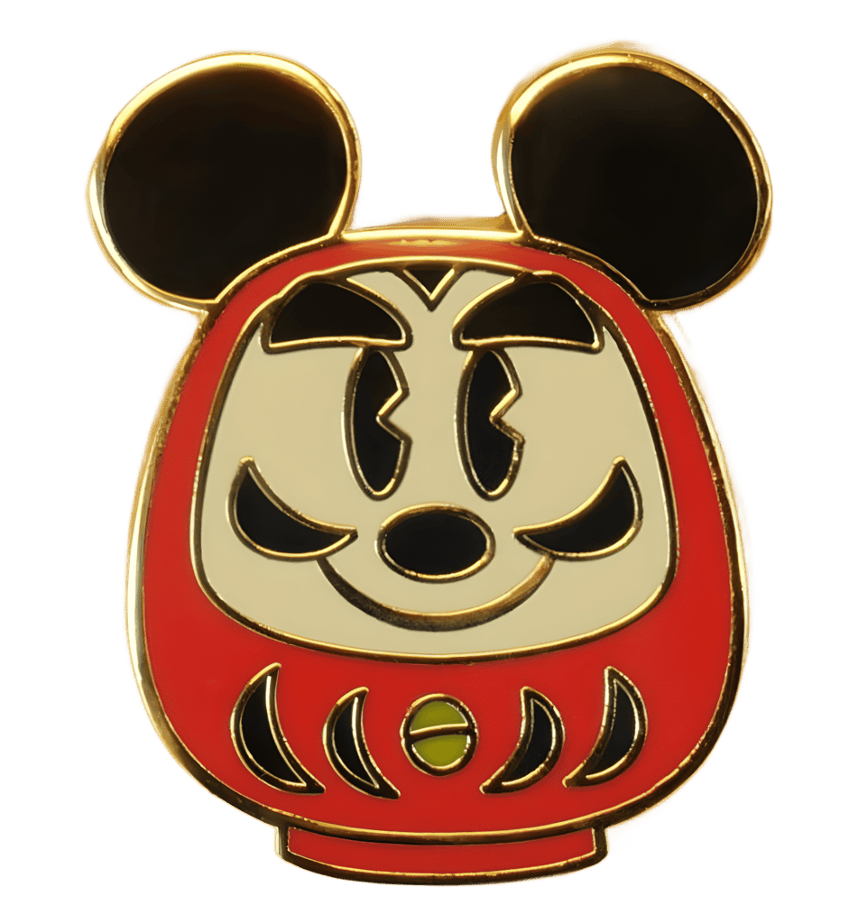 Mickey Daruma Disney pin