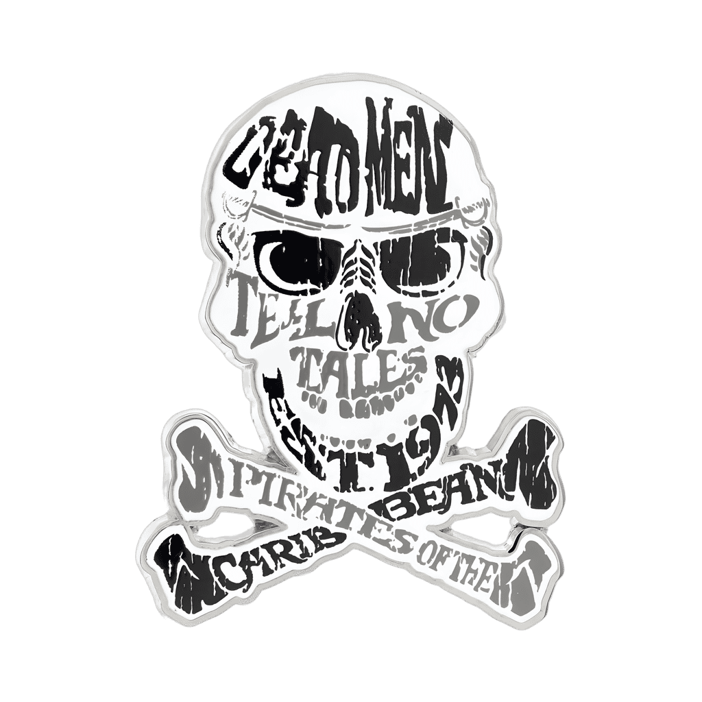 Skull And Crossbones - Dead Men Tell No Tales - Est. 1967 Disney pin