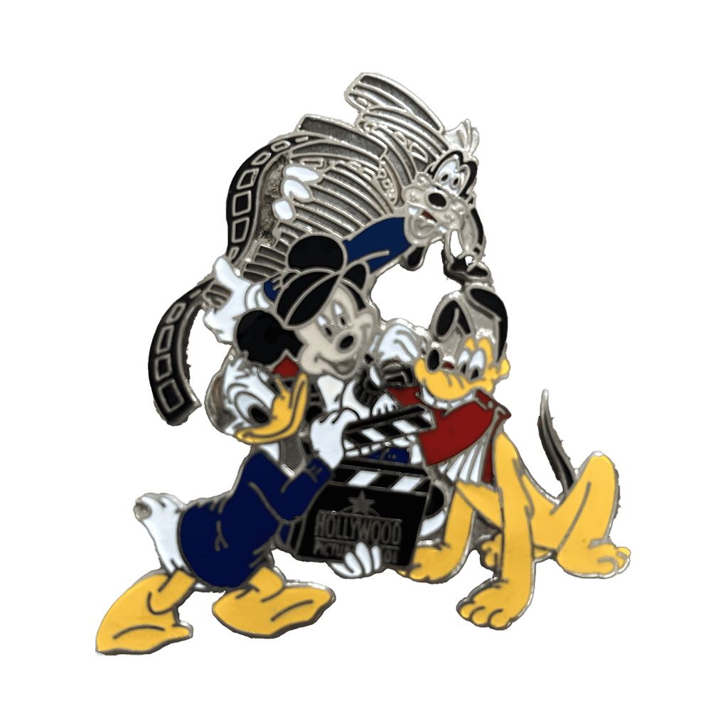 Hollywood Backlot - Mickey, Donald, Goofy, & Pluto Disney pin