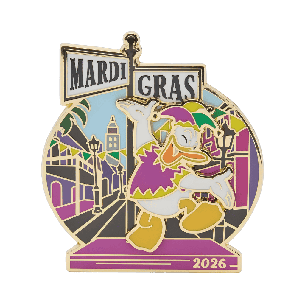 Mardi Gras 2026 - Donald Duck Disney pin