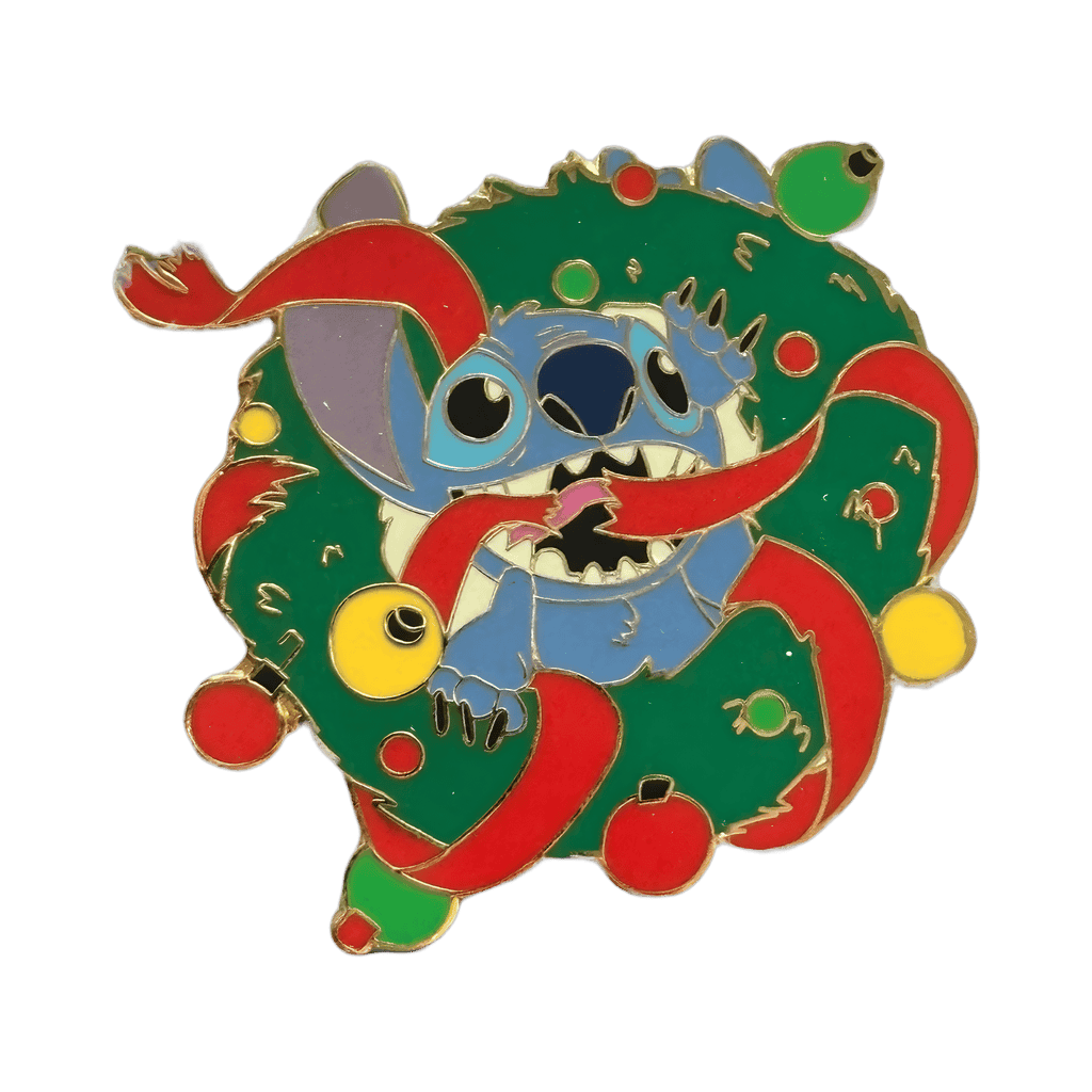 Stitch Wreath Disney pin