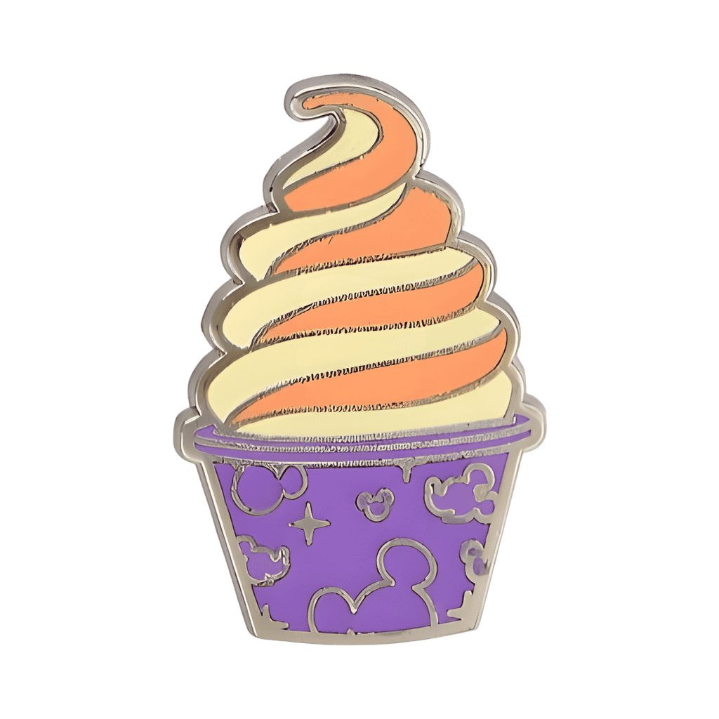 Pineapple Swirl Dole Whip Disney pin
