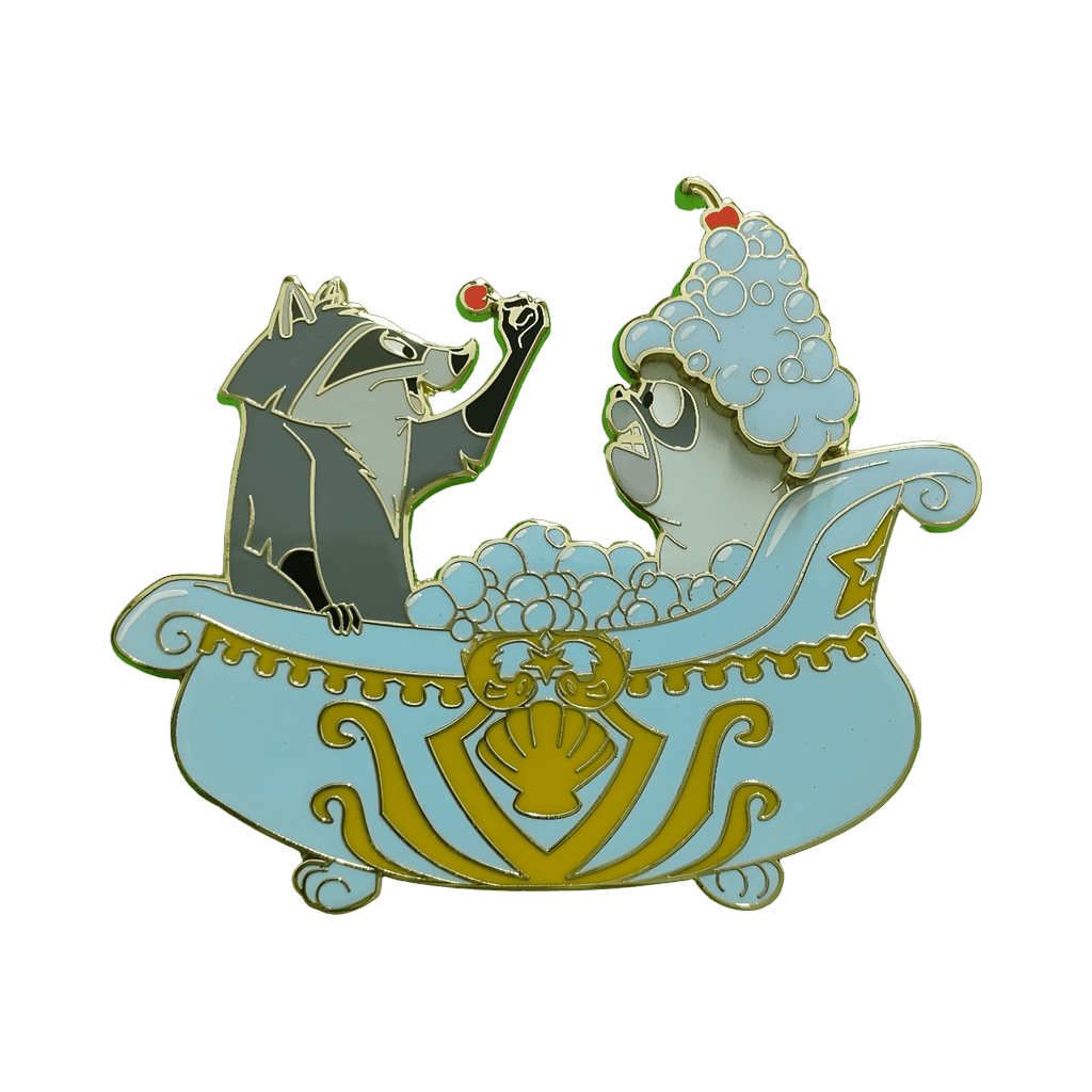 Percy and Meeko Disney pin