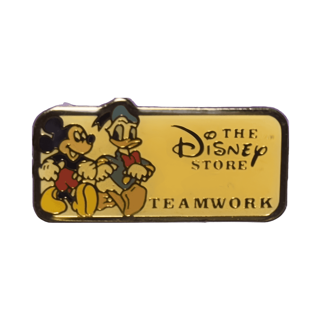 Teamwork — Mickey and Donald Disney pin
