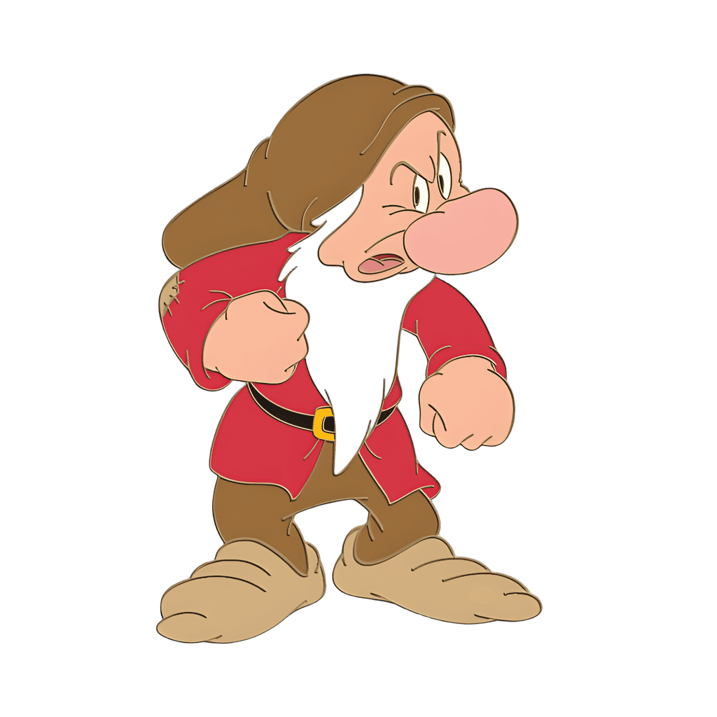 Dissenters Nope - Grumpy Disney pin