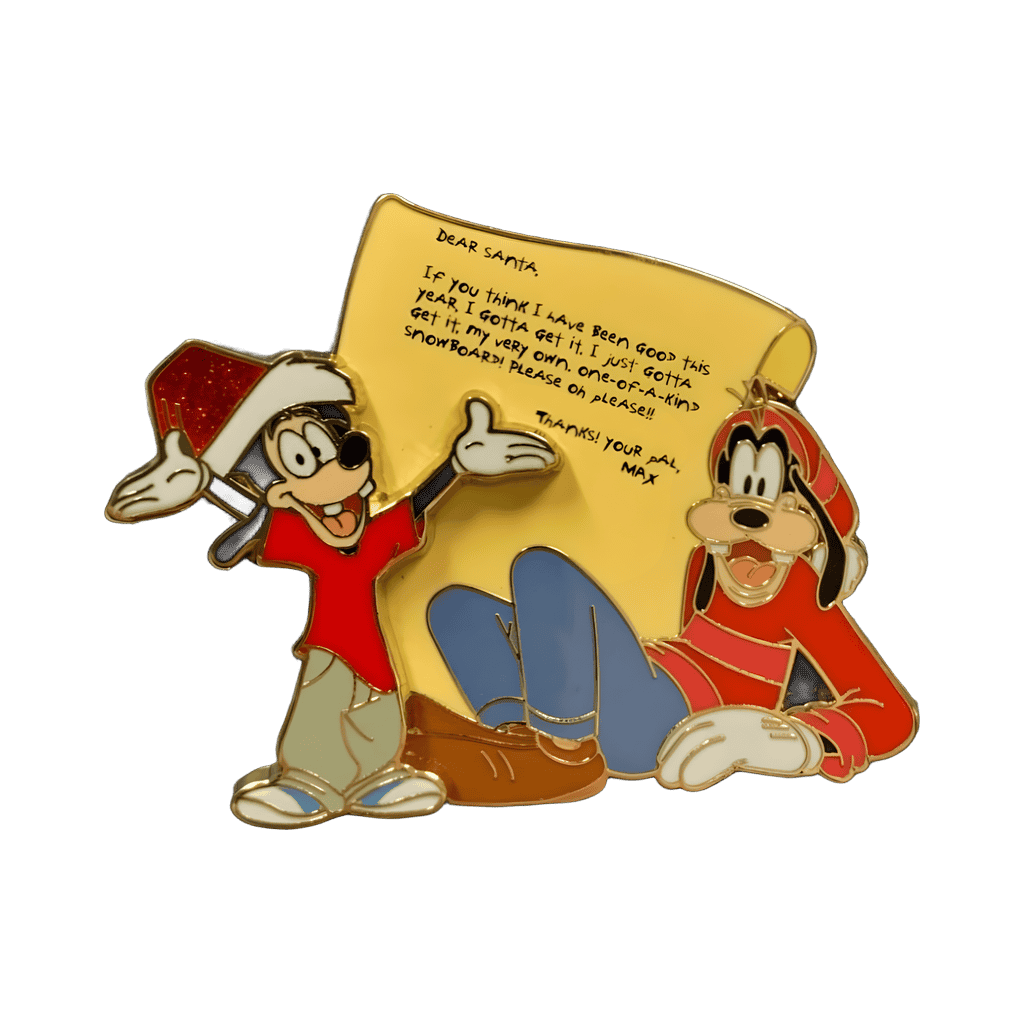 Max and Goofy Disney pin
