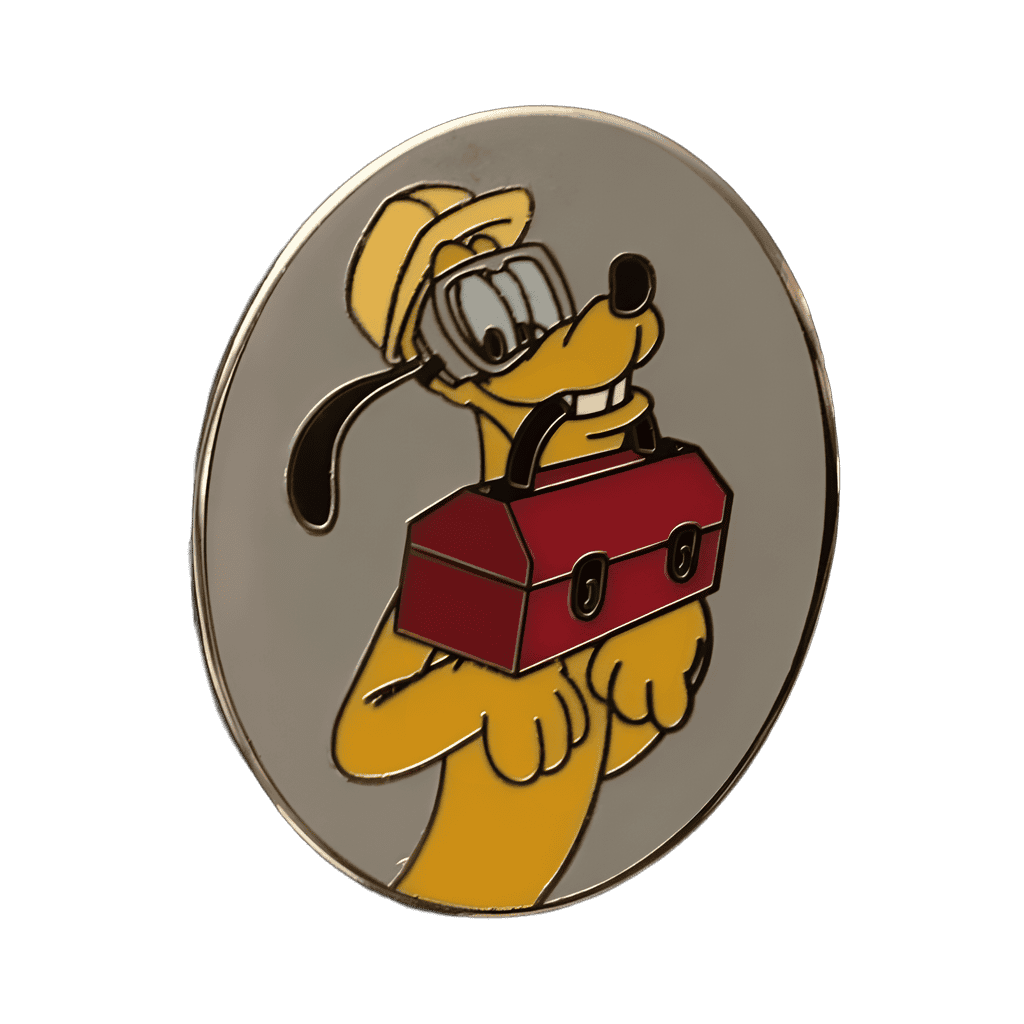 Pluto with toolbox Disney pin