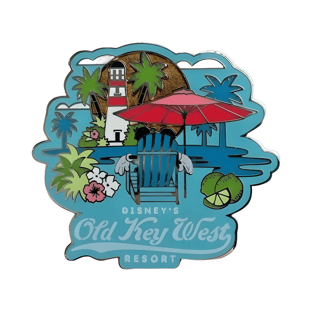 Mickey Mouse on Beach Chair Disney pin