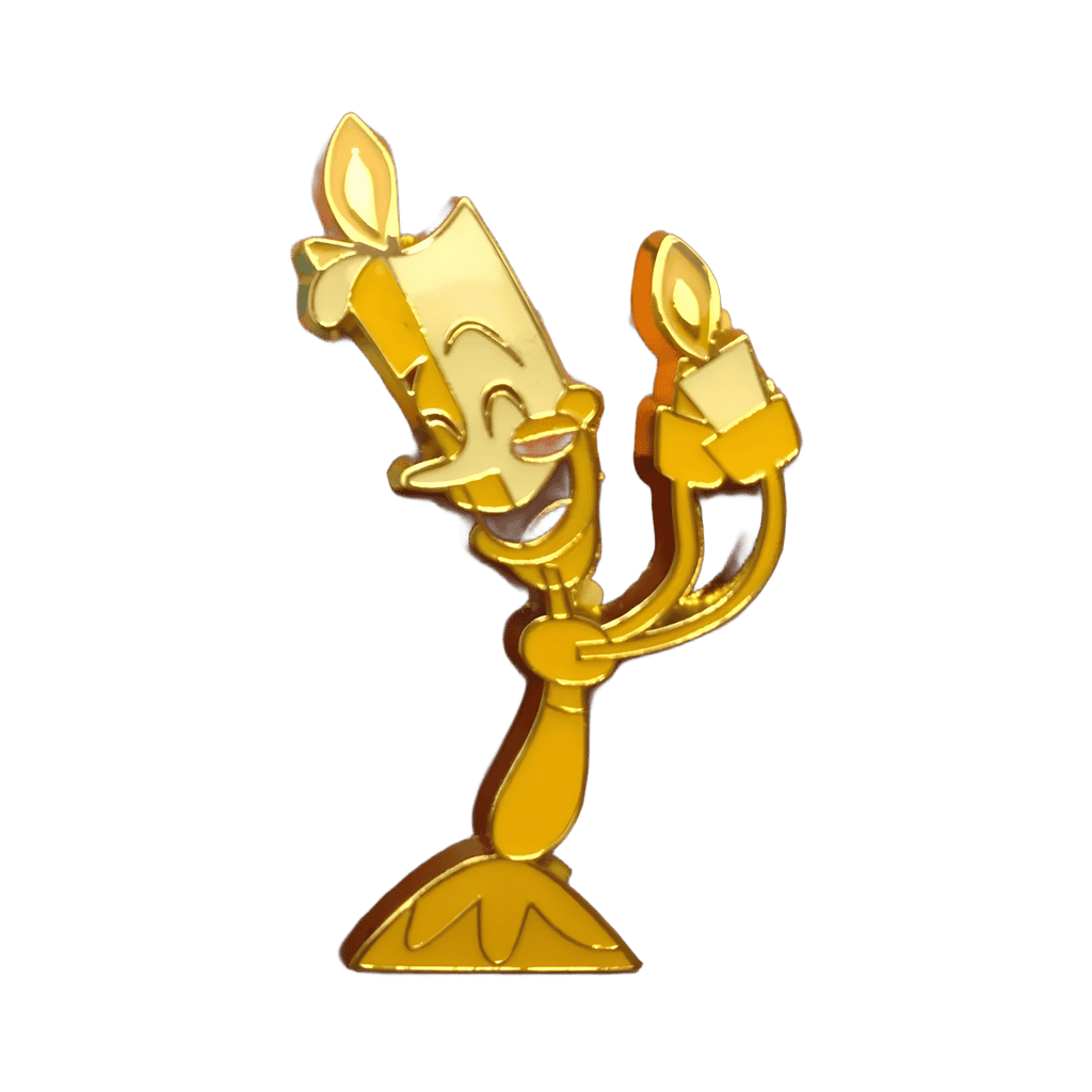 Enchanted Objects - Lumiere - Candelabra Disney pin