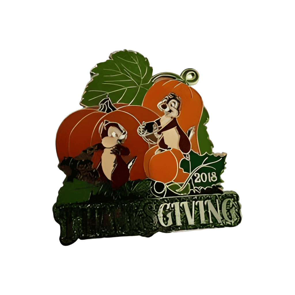 Chip and Dale Disney pin