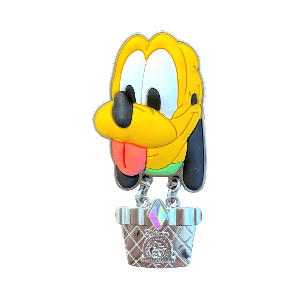 Up, Up and Away! Acrylic Stand Set – Pluto Balloon Disney pin