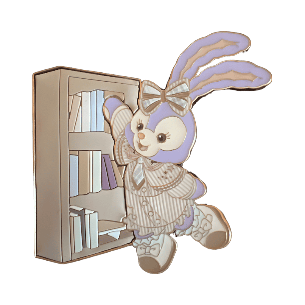 Stella Lou at Bookcase Disney pin