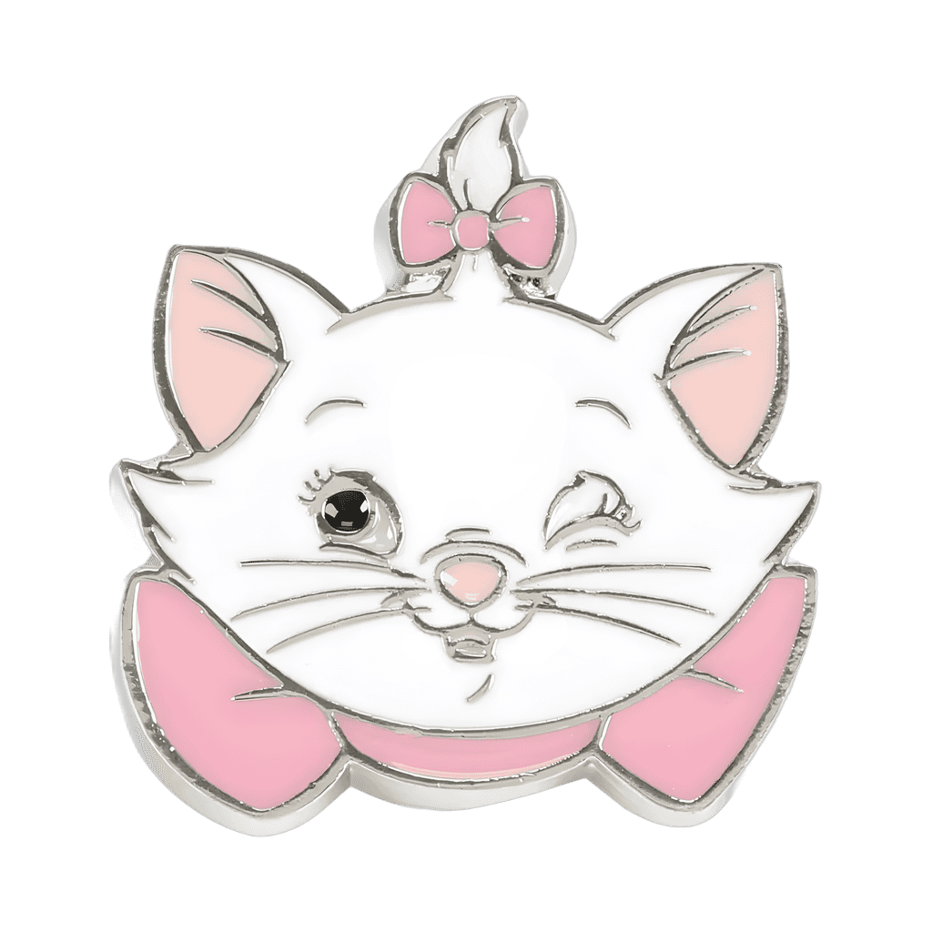 Marie winking Disney pin