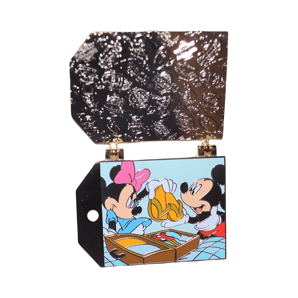 Mickey Mouse and Minnie Mouse Packing Disney pin