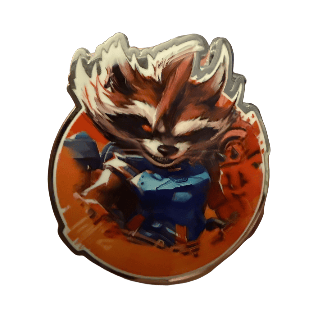 Rocket Disney pin