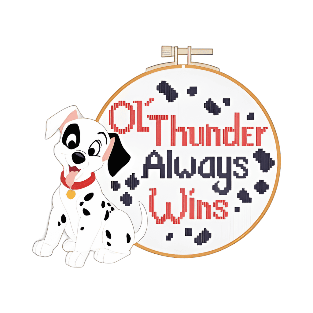 Ol' Thunder Always Wins - Patch Disney pin