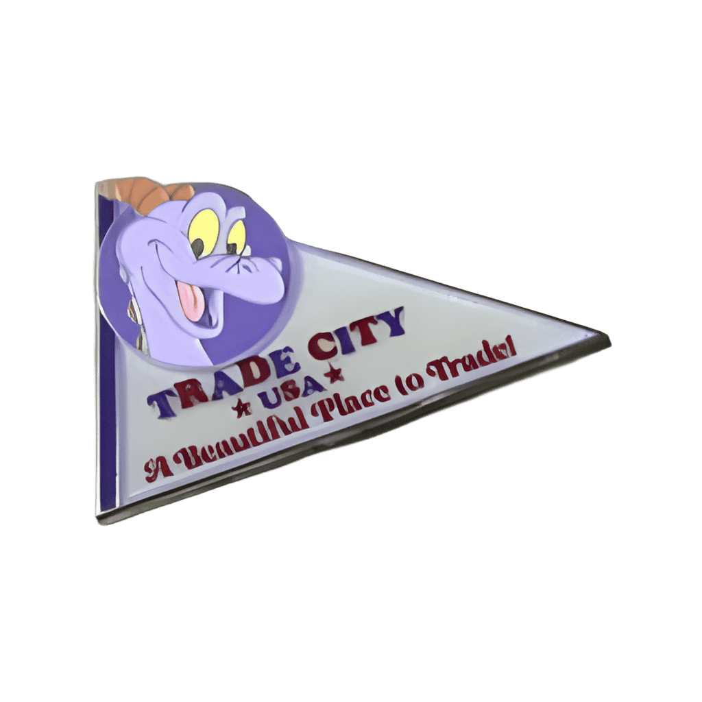 Pennant Disney pin