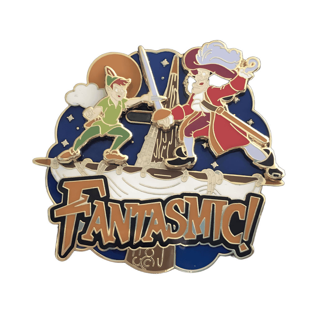 Peter Pan & Captain Hook Disney pin
