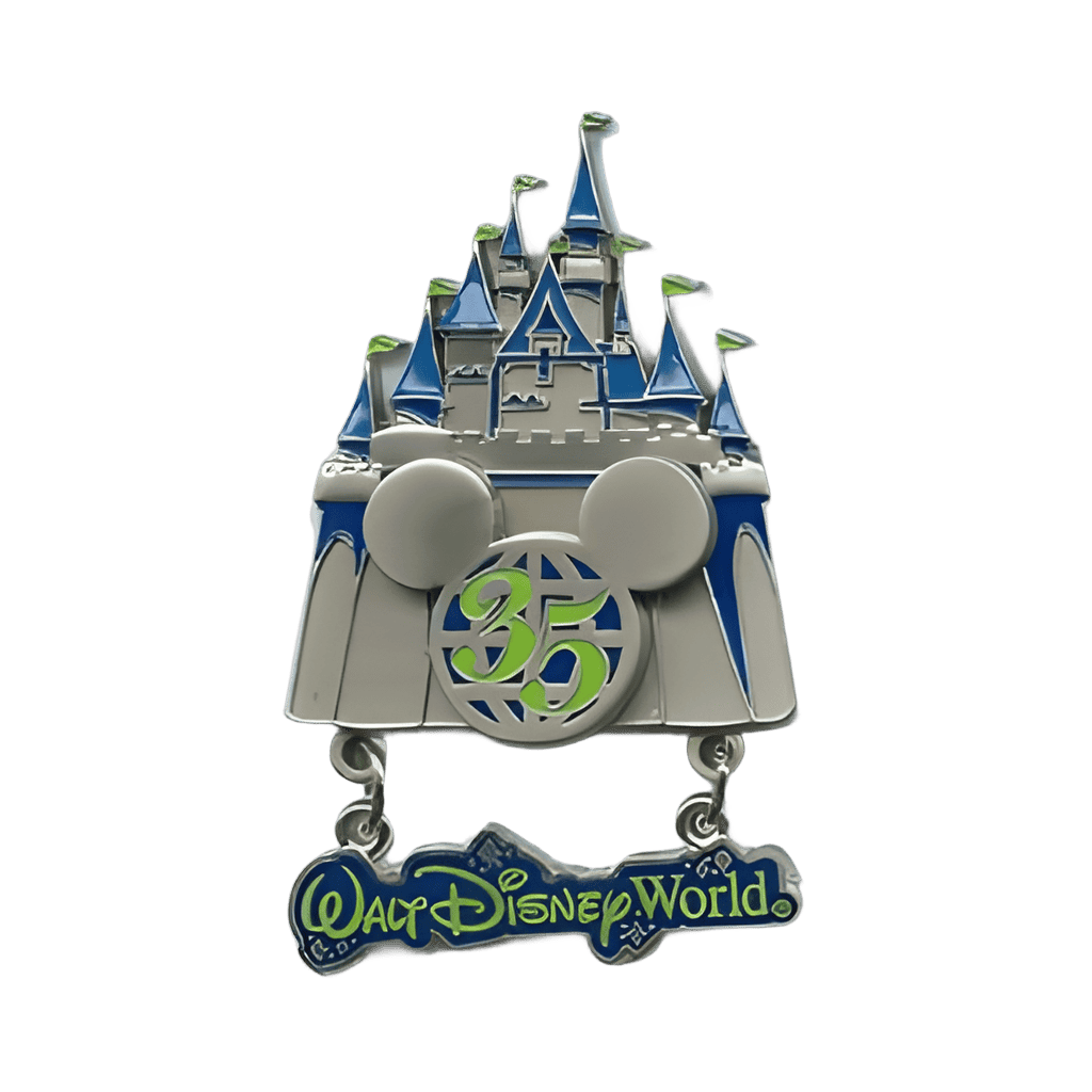 Castle with Dangle Disney pin
