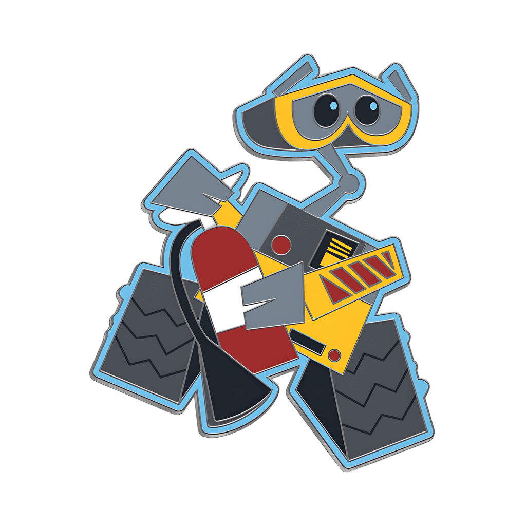 WALL•E and E.V.E. Pin Set - WALL•E Disney pin
