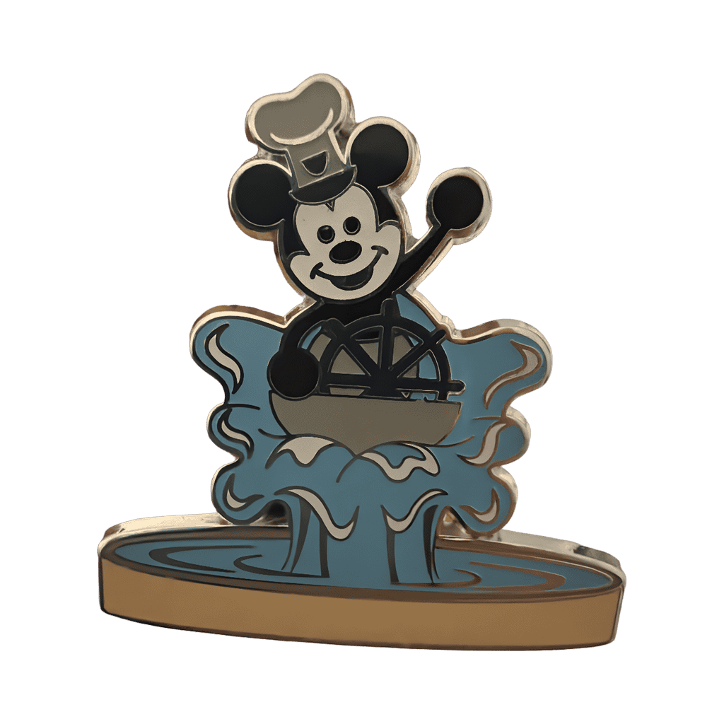 Steamboat willie Disney pin
