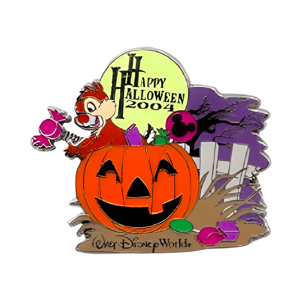 Dale in Pumpkin Disney pin